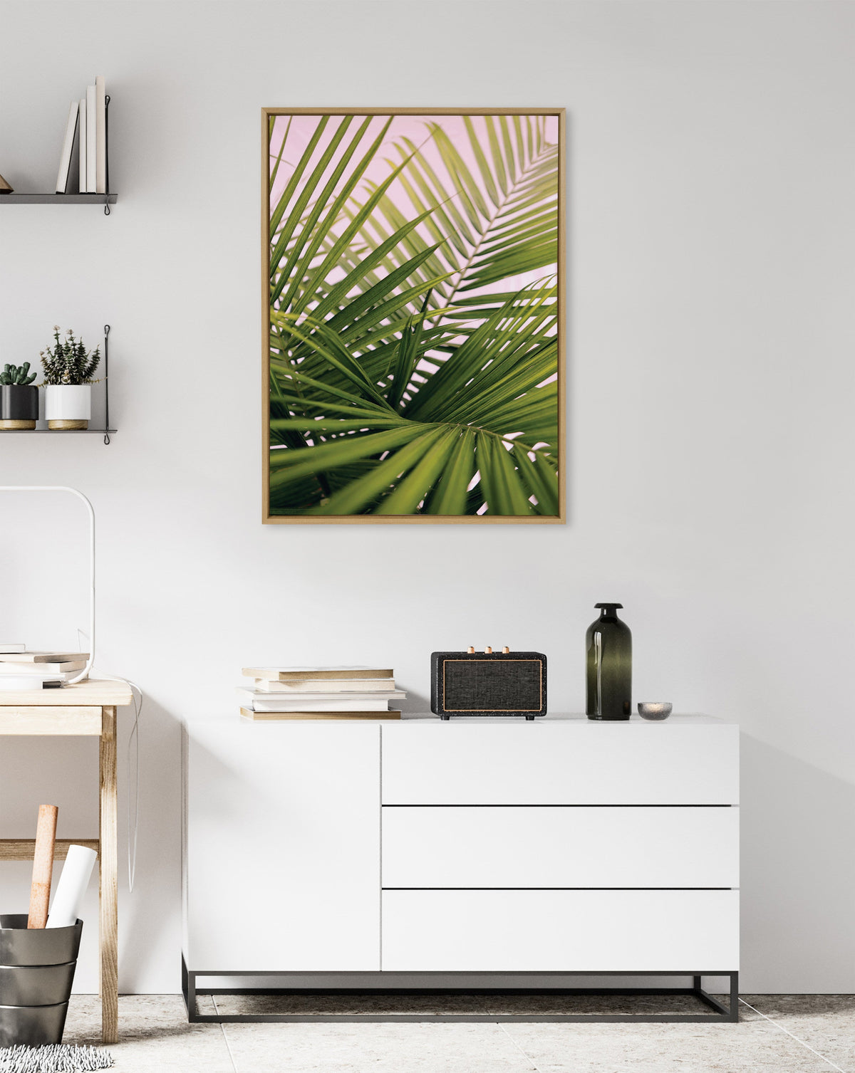 Sylvie Her Majesty 2 Framed Canvas by Alicia Bock