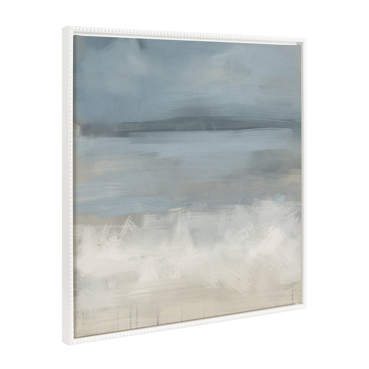 Sylvie The Blues Framed Canvas by Mary Sparrow