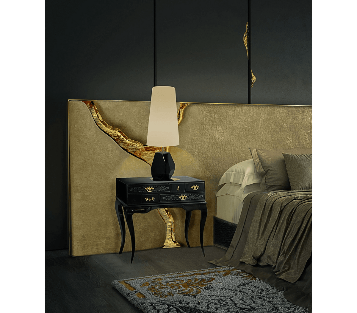 York Right Nightstand by Boca do Lobo – view 9