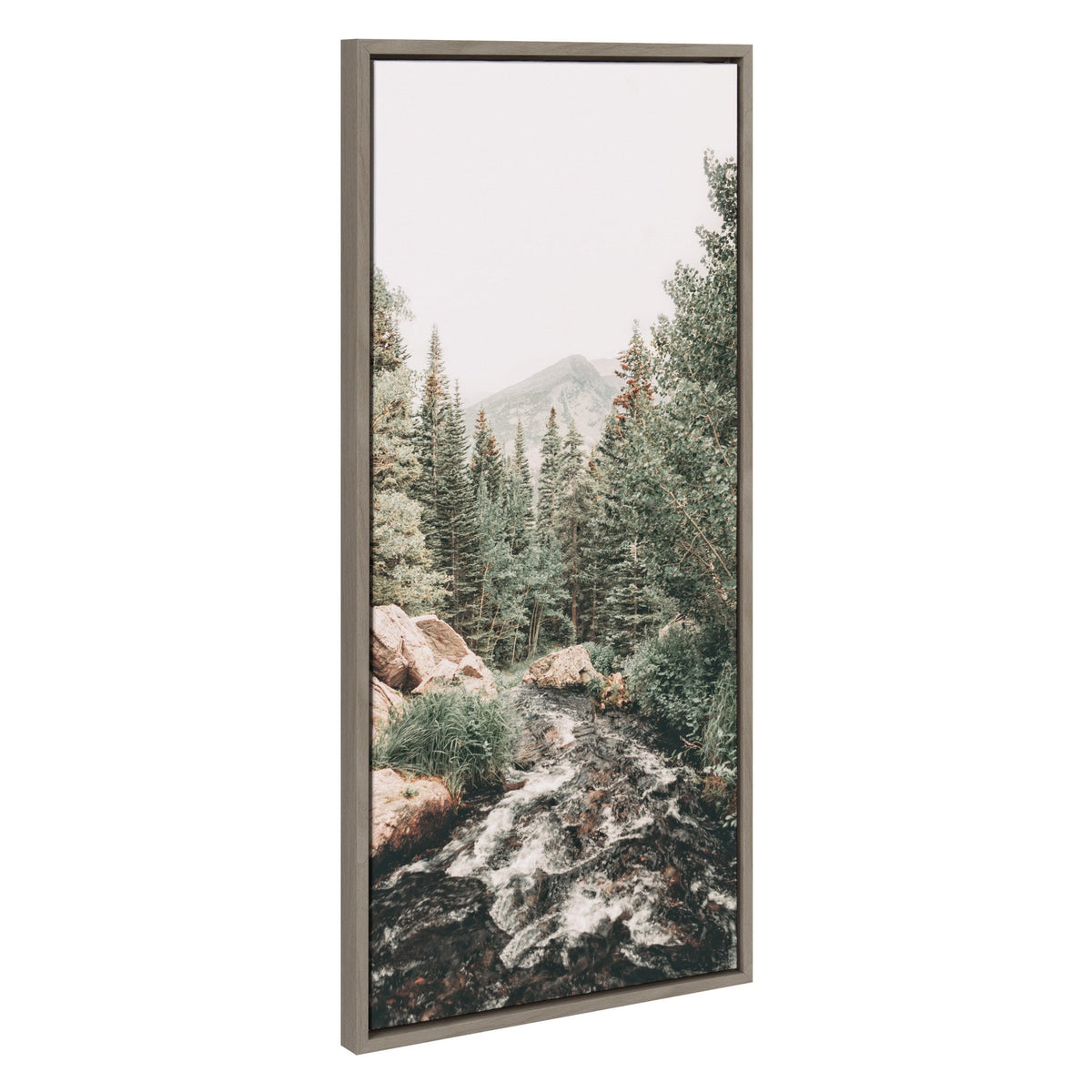 Sylvie Meet Me Here Framed Canvas by Alicia Abla